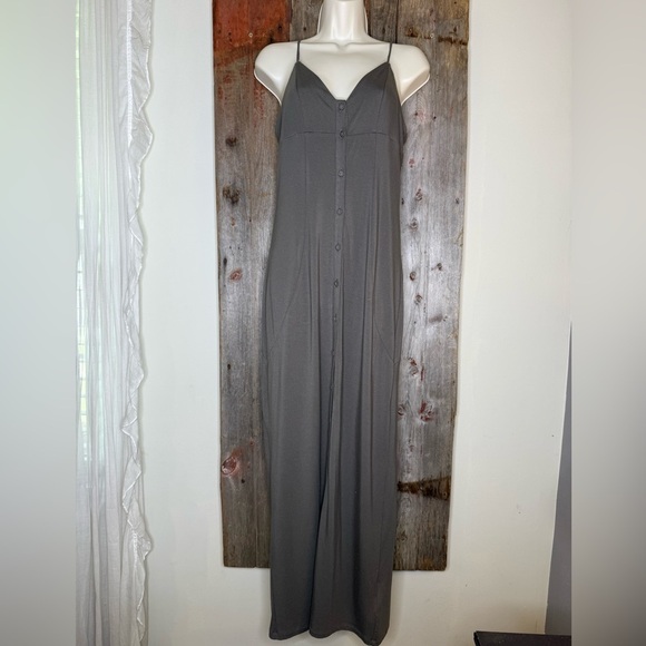 Favorite Daughter Into You Fitted Maxi Dress in Kalamata Olive Green size XS - Picture 3 of 14